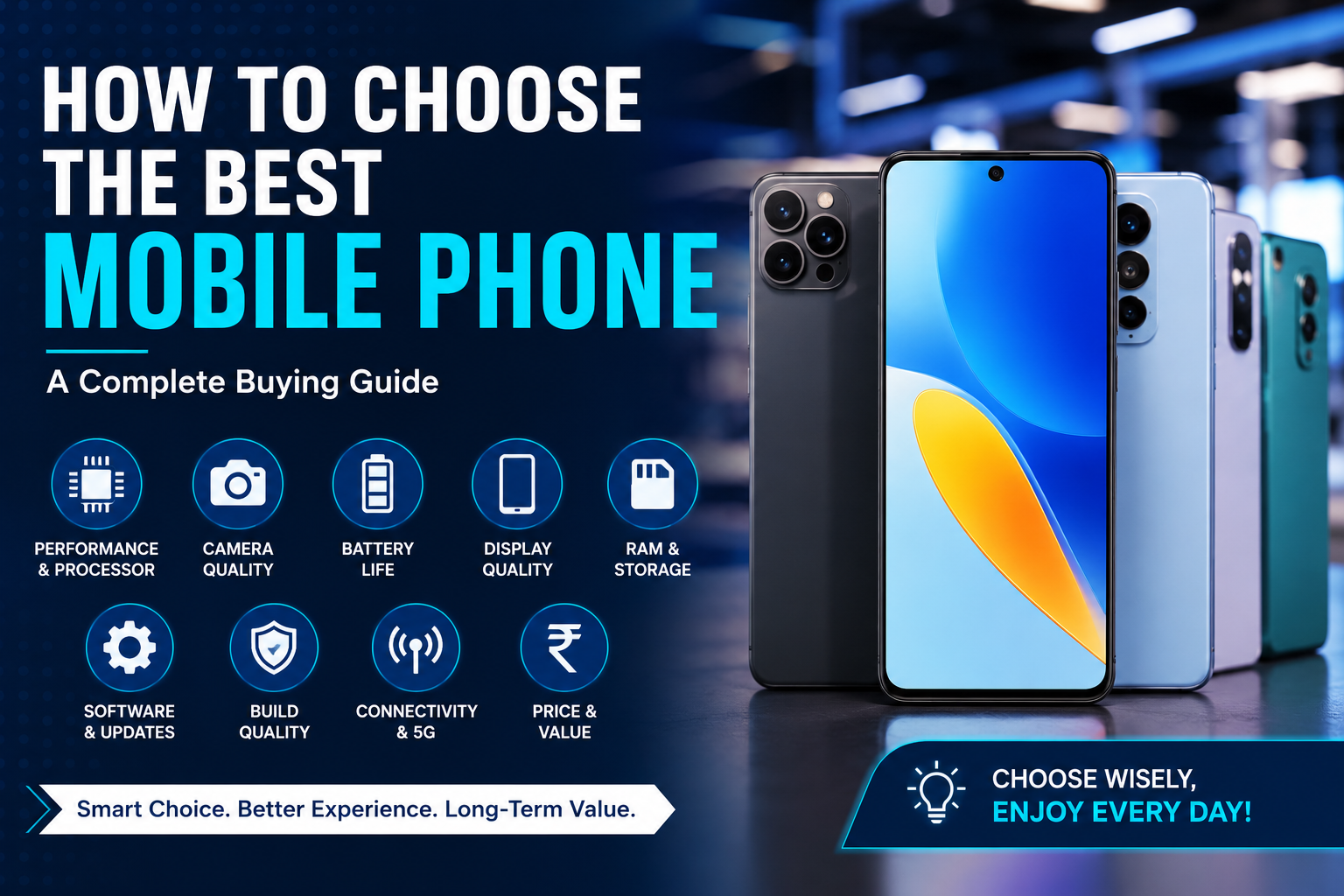 Mobile Phone : A complete guide for choosing right phone